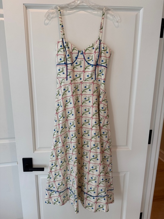 Rachel Antonoff Dresses & Skirts - Rachel Antonoff ‘Harper’ Linen Cotton Blend Printed Midi Dress